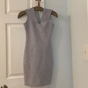 Mango Black and White Striped Dress in Size 2